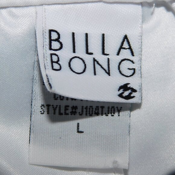 Billabong Womens L White Booty Shorts - Picture 3 of 6